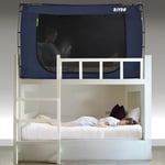 RIYDH Tente de lit superposé pour lit Simple pour Adultes et Enfants - Tente de rêve Portable d'intérieur - 70% occultante avec 3 Portes - Respirantes - Grand Espace