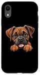 Coque pour iPhone XR Boxer mignon pour homme et femme