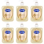 Carex Advanced Care Shea Butter Antibacterial Hand Wash, 3x More Moisturisers, Clean & Protect Hands, Bulk Buy, Pack of 6 x 500ml