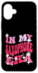 Coque pour iPhone 16 Plus In My Saxophone Era Music Band pour femmes et enfants