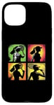 Coque pour iPhone 15 Plus Tennis Pop Art Joueuse de Tennis Vintage Femme