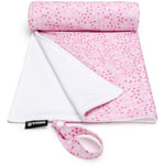 T-TOMI Changing Pad Pink Dots vaskbart pusleunderlag 50 x 70 cm 1 stk.