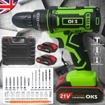 Cordless Drills Set Rechargeable Electric Screwdriver Drill Set with 21V Battery