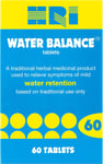 HRI Water Balance 60 Tablets - to Relieve Symptoms of Mild Water Retention. with