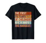 The First 70 Years of Childhood 70th Birthday Vintage Funny T-Shirt