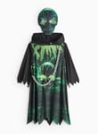 Tu Green Reaper Halloween Costume 5-6 years Blue Years