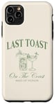 Coque pour iPhone 11 Pro Max Dernier toast sur la côte Maid Of Honor Beach Bachelorette