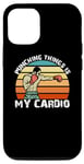 Coque pour iPhone 14 Pro Punching Things Is My Cardio Martial Arts