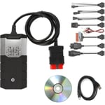 Vci Vd Ds150E Cdp Pro för Delphis 2020.R0 med Bluetooth Ds och Keygen Obd2 Diagnostic Tool Activator Scanner med 8 i 1 bildiagnoskabel