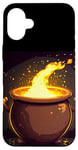 iPhone 16 Plus Funny Cauldron for Witches and Cooks Case