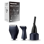 Panasonic ER-CDT1 Multishape Modular Personal Care System, Detail Shave/Trim Head Attachment Set, Eyebrow & Beard Trimmers, Detail Shaver, Black