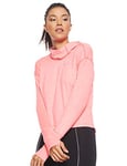 Nike W NK ELMNT HOODIE Sweat-shirt Femme Ember Glow/Pink Gaze /Reflective FR : S (Taille Fabricant : S)