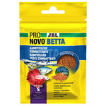 JBL PRONOVO BETTA GRANO, Aliment de Base pour Poissons Combattants de 3-10 cm, Granulés pour Poissons, taille S, 20 ml