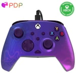 PDP REMATCH XBOX WIRED Controller Purple Fade for XBOX Series X|S, XBOX One, Officially Licensed