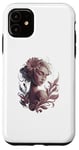 Coque pour iPhone 11 Sculpture Femme Femmes Autonomisation Fleurs