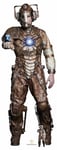 Ashad The Lone Cyberman 13th Doctor Who Official Cardboard Cutout & FREE Mini