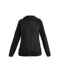 Icebreaker W Mer Quantum Hybrid LS Zip Hoodie Black