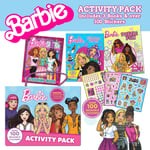 Girls Kids Barbie Movie Three Book Activity Play Pack