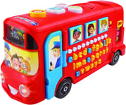 Playtime Bus with Phonics, Educational Toy for Children with Letters, Phonics &