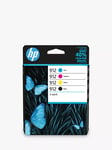 HP 912 Black, Cyan, Magenta & Yellow Multipack Original Ink Cartridges, Pack of 4, Instant Ink Compatible