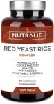 RED Yeast Rice Complex - Cholesterol Lowering Supplement - Monacolin K 2,9Mg & Q