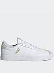 adidas Sportswear Womens VL Court 3.0 Trainers - White/Grey, White/Grey, Size 5.5, Women