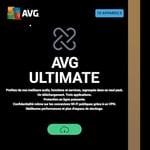 AVG Ultimate 2024 - Antivirus avec AVG Secure VPN et AVG TuneUp pour Accélérer votre PC - À Télécharger | 10 appareil | 1 An | PC/Mac | Code d'activation - envoi par email