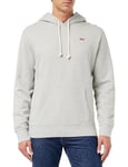 Levi's Men's Sweatshirt Hoodie, Do Not Use-Eco Gray Hthr, M