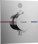 Hansgrohe ShowerSelect Comfort E Avsperring, 1 uttak, Krom - 15571000