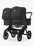 Bugaboo Donkey 5 Twin Pushchair & Carrycot, Midnight Black