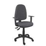 Chaise de bureau Ayna S P&C 0B10CRN Gris foncé