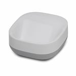 Slim Bathroom Compact Soap Dish White Grey Non Drip Nozzle Joseph Joseph