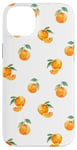 Coque pour iPhone 14 Plus Motif orange mignon