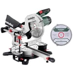 Scie à onglet - Metabo - 613254900 - 254 mm - 1450 W - Bois