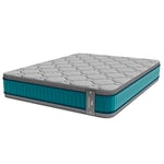 Cecotec Matelas 8990Hybrid 80 x 190 Multi Couche, Springcore et Viscoélastique Core Spring, 32 cm Hauteur, Firmosité Moyenne Élevée, Séparatemuv & Breathsoft +