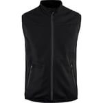 Arbeidsvest softshell svart/ 4X