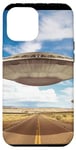 Coque pour iPhone 12 Pro Max UFO FUNNY THE END IS PRECHE 51 EXTERNETTOIRES Vaisseau SPATIAL VOLANT OVNI