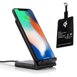 QI Wireless Charger For Poco X5 Pro 5G Wireless Type C + Ladestreifen