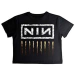 Nine Inch Nails Downward Spiral Crop Top