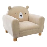 Fauteuil pour Enfants "Oreilles d'Ours" 43cm Beige