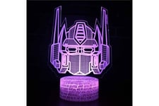 Stack Lampes et veilleuses Lampe 3d tactile enfant 7 couleurs avec telecommande - transformers #456