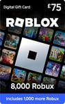 Roblox Gift Card - 8,000 Robux [Includes Exclusive Virtual Item] [Online Game Code]