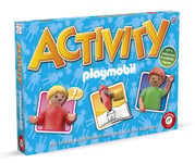 Piatnik- Activity mit Original PLAYMOBIL-Figuren 6685-Activity Classique de la fête pour Les Enfants à partir de 7 Ans-avec 4 Figurines Exclusives, 6685, Multicolore, 39,8 x 28,2 x 5,5