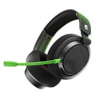 Skullcandy SLYR Pro Casque de Gaming Multiplateforme Supra-Auriculaire sans Fil avec Transmetteur USB-A à Latence Ultrabasse, Compatible avec Xbox, PC, Nintendo Switch ou Playstation - Noir/Vert