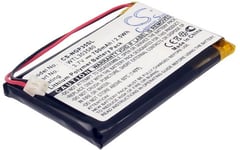 Kompatibelt med Navgear GT-35-128MB, 3.7V, 700 mAh