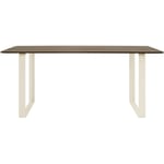 70/70 Table 85x170 cm, Solid Smoked Oak / Sand