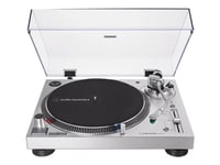 Audio-Technica At-Lp120x, Direct Drev Pladespiller, Vejledning, Sølv, Aluminium, 33 1/3,45,78 Rpm, 33,45,78 Rpm