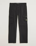 Stone Island Regular Fit Cotton Stretch Cargo Pants Black