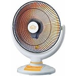 DGC SA9670 Chauffage À Quartz Oscillant 230-240V 50/60Hz 1000W Blanc