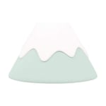 Lampe De Montagne De Neige Led Veilleuse En Silicone Tactile Avec Lampe D'Alimentation De Chevet Endormie-Vert Menthe